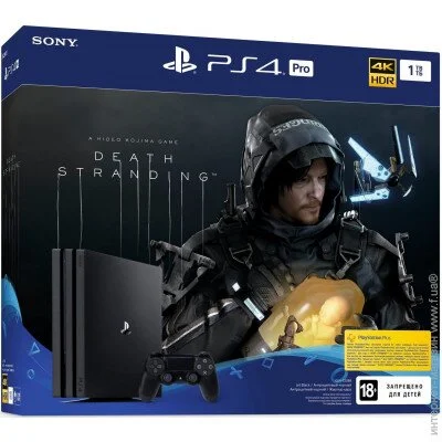   Sony PlayStation 4 Pro 1Tb + Death Stranding,  