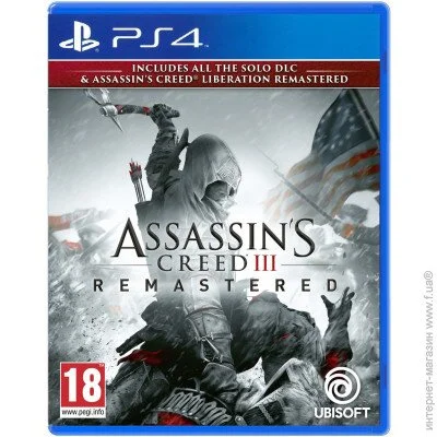  Sony PS4 Assassin's Creed III.  ,  