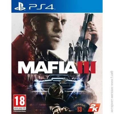  Sony PS4 Mafia 3,  