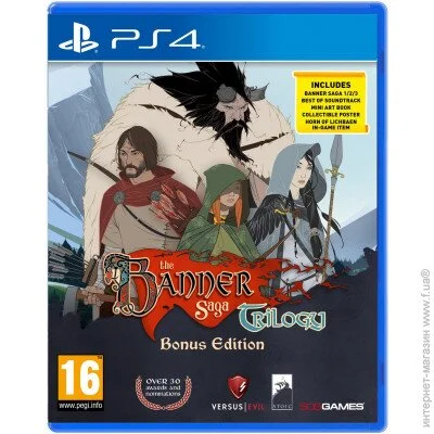  Sony The Banner Saga Trilogy Bonus Edition ( ) (PS4) (41440)