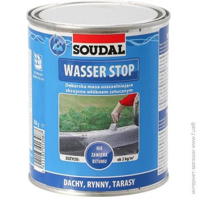 Soudal Герметик Wasser Stop 0.75 кг Soudal Герметик Wasser Stop 0.75 кг