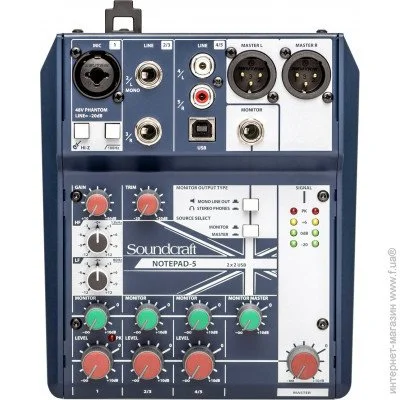   Soundcraft Notepad-5 (5085980EU)