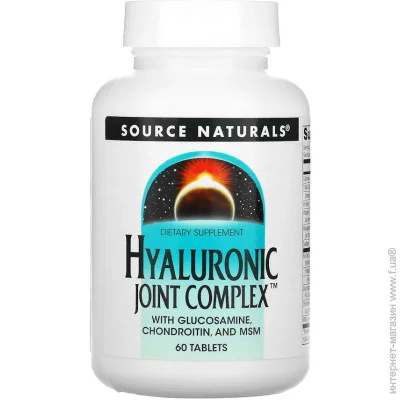       ' Source Naturals Hyaluronic Joint Complex, 60 