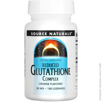     Source Naturals Reduced Glutathione Complex, 100  
