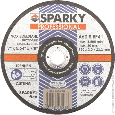      Sparky 180x2,0x22,2 