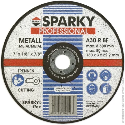     Sparky  180x3,0x22,2 