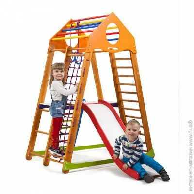 Sport Baby Дитячий спортивний комплекс SportBaby BambinoWood Plus 2 Sport Baby Дитячий спортивний комплекс SportBaby BambinoWood Plus 2