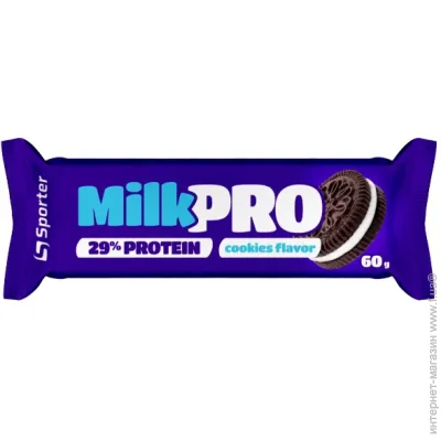 Sporter Protein Bar Milk Pro 60 g Cookie (000026118)