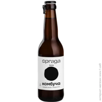 Комбуча Spraga Комбуча Кола 0,33 л Комбуча Spraga Комбуча Кола 0,33 л