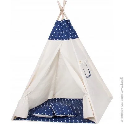 ĳ Springos   () Tipi XXL TIP08 White/Blue