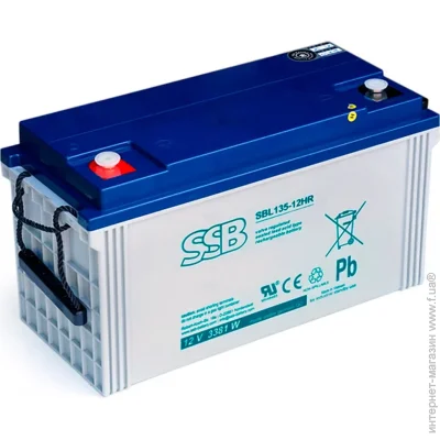    SSB AGM 12V (12V/120Ah/1440Wh) (SBL135-12HR)