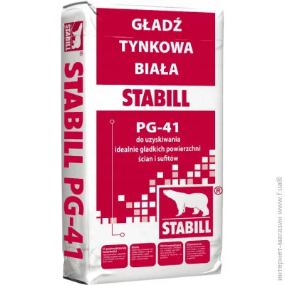 Stabill Шпаклівка PG-41 10кг Stabill Шпаклівка PG-41 10кг