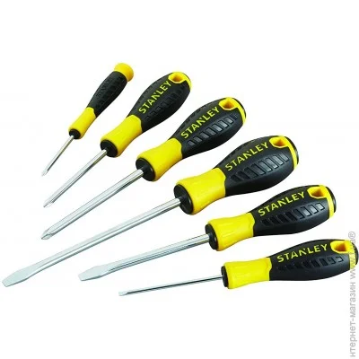     Stanley Essential, 6. (STHT0-60208)   (Slotted),  (Phillips)