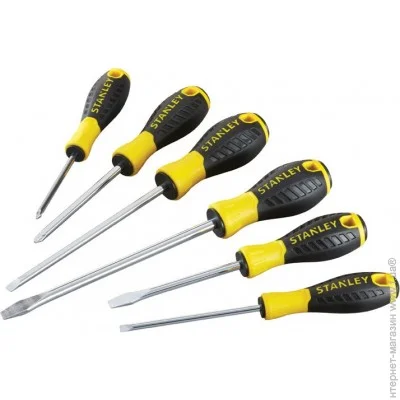     Stanley Essential, 6. (STHT0-60209)   (Slotted),  (Phillips)