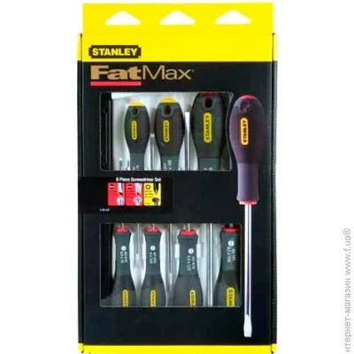     Stanley FatMax, 8. (0-65-437)   (Slotted),  (Phillips)