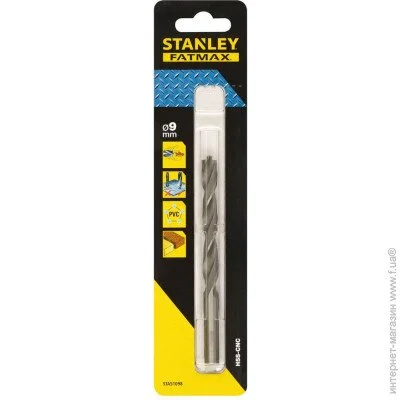    STANLEY Fat Max, HSS-CNC, d = 9 ., L = 125 ., WL = 81 ., 1  (STA51098)