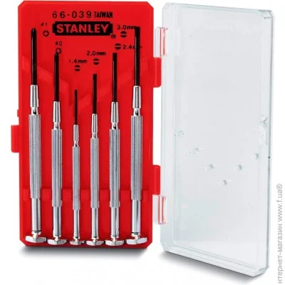     Stanley Watchmaker SL/PH, 6. (1-66-039)   (Slotted),  (Phillips)