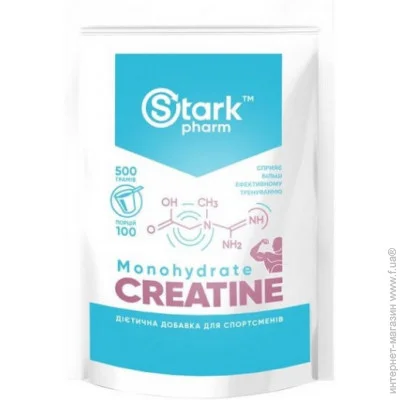 Stark Pharm  Creatine 500g (1086-100-22-9711298-20)