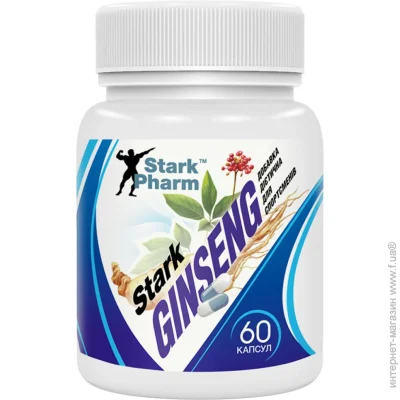   Stark Pharm Ginseng Strong Extract - 60 caps (100-70-0616353-20)
