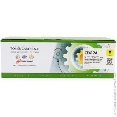  Static Control  HP CE412A (305A) yellow (002-01-RE412A)