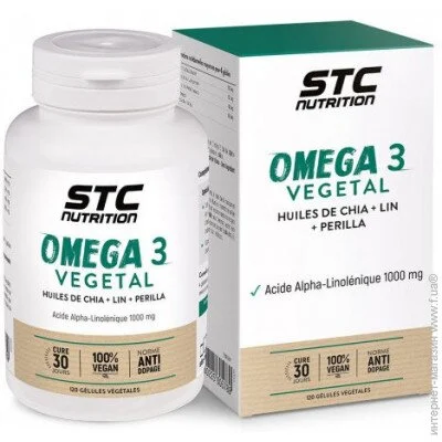   Stc Nutrition OMEGA 3 VEGETAL 120 Caps (000018331)