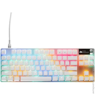 SteelSeries Apex Pro TKL Gen 3 UA HyperMagnetic White (64898)