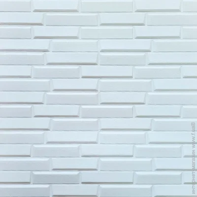 Sticker Wall 3D-панель с ПВХ самоклеящаяся кладка белая 0,539 кв.м Sticker Wall 3D-панель с ПВХ самоклеящаяся кладка белая 0,539 кв.м