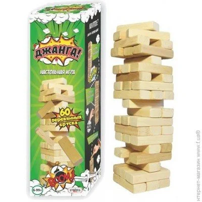 Настольная игра Strateg Дженга (25) Настольная игра Strateg Дженга (25)