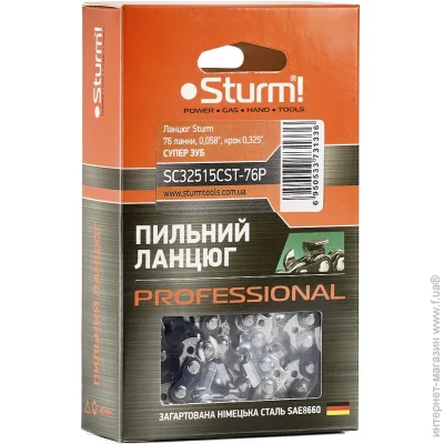 Sturm!  76 , 0,058",  0.325",  . (SC32515CST-76P)