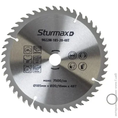   Sturmax   18520/16  48    (9022M-185-20-48T)