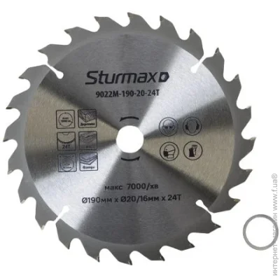   Sturmax   19020/16  24    (9022M-190-20-24T)