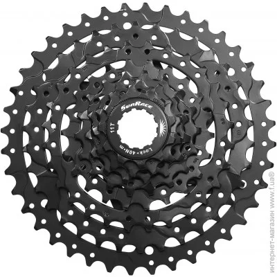  8-k 11-40T SUN RACE M680 MTB, ED Black