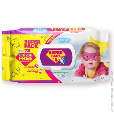 Super Baby    SuperPack sensetive    72 .