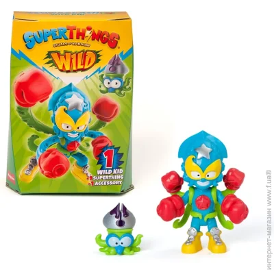 Գ Superthings    "Wild Kids"  ʳ Tentaclash PSTWD066IN00-2