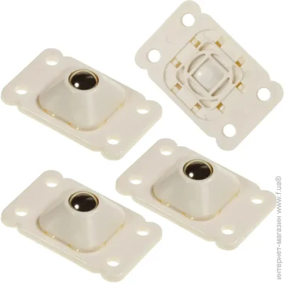 Supretto Комплект меблевих роликів на клейкій основі універсальні (7293) Supretto Комплект меблевих роликів на клейкій основі універсальні (7293)