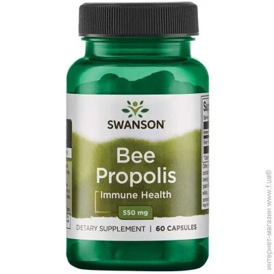   Swanson   Bee Propolis 60  (4384302970)