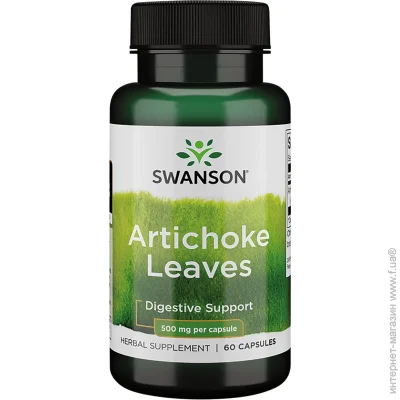     Swanson Artichoke Leaves 500 mg 60 caps (00000040285)