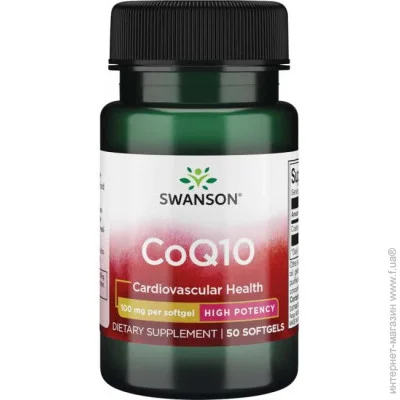    Swanson CoQ10 100 mg High Potency, 50 