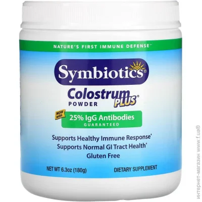   , 3000 , Colostrum Plus, Symbiotics, 180  (SYM04008)