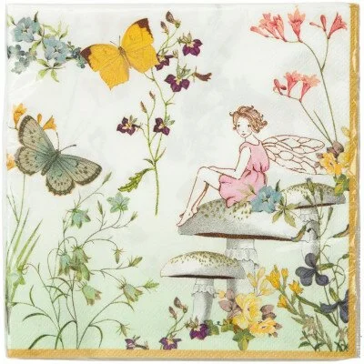  Talking Tables   (33*33 ., 20 .  ),  Truly Fairy (TSFAIRY-NAPKIN)