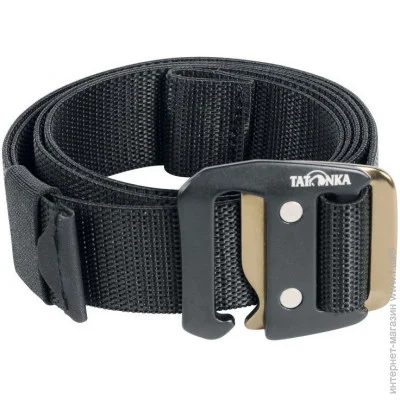  Tatonka Stretch Belt 38mm  (Black) (TAT 2870.040)
