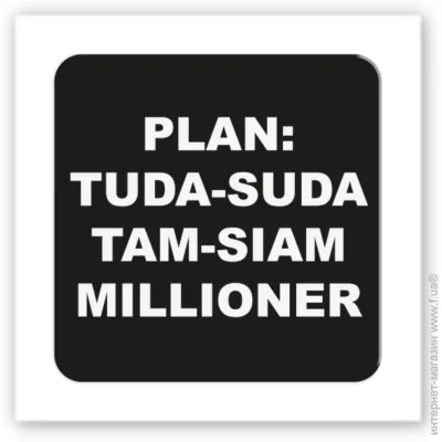 Tattooshka  3D 3D- "Plan: tuda-suda