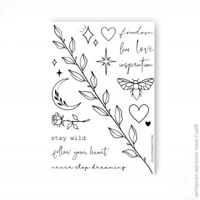 Tattooshka    FREEDOM LOVE (LB-100)