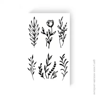 Tattooshka   "س " L-19 (5805800012827)