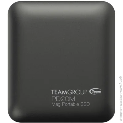 SSD Team Group TEAM PD20M Mag 2TB USB3.2 Gen2x2 RETAIL W/C(CABLE) (BLACK) (TPSEG2002T0C108)
