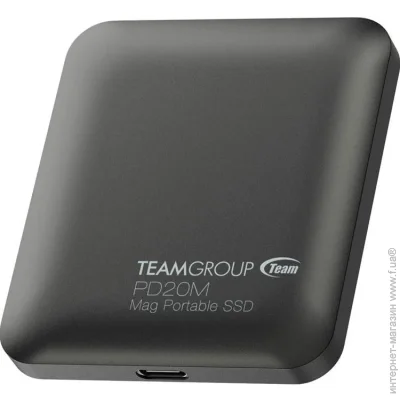 SSD Team Group Team Portable PD20M Mag 1TB Black (TPSEG2001T0C108)