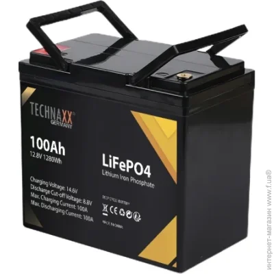    Technaxx TX-235 12.8V/100Ah LiFePO4