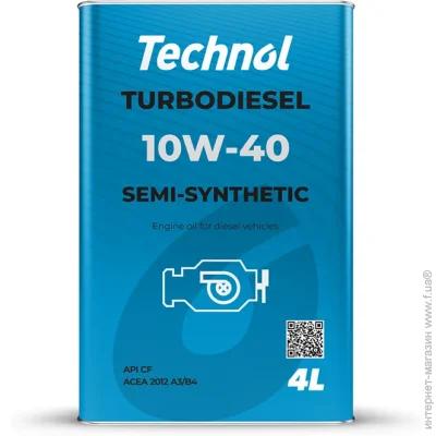   Technol Turbodiesel 10W-40, 4 (TL90991)