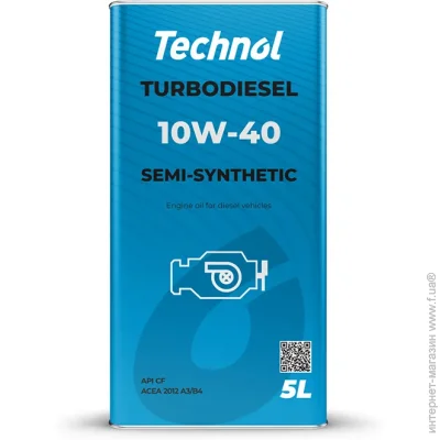   Technol Turbodiesel 10W-40, 5 (TL91011)