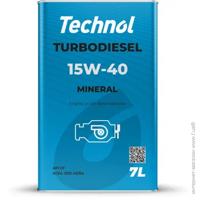   Technol Turbodiesel 15W-40, 7 (TL91653)
